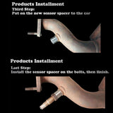 Maxbell Car CEL Fix Check Engine Light Oxygen O2 Sensor Spacer Adapter