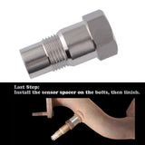 Maxbell Car CEL Fix Check Engine Light Oxygen O2 Sensor Spacer Adapter