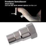 Maxbell Car CEL Fix Check Engine Light Oxygen O2 Sensor Spacer Adapter