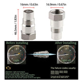 Maxbell Car CEL Fix Check Engine Light Oxygen O2 Sensor Spacer Adapter