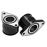 Maxbell 0.9" Carburetor Intake Manifold Boot For Yamaha TT350 86-87 XT350 Rubber x2