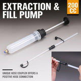 Maxbell Car Pump Fluid Extraction Filling Syringe Transfer Liquid Oil Extractor Set