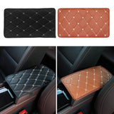 Maxbell Car Armrest Centre Pad Cover Auto Arm Rest Cushion Pad Protector Black
