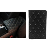 Maxbell Car Armrest Centre Pad Cover Auto Arm Rest Cushion Pad Protector Black