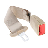 Maxbell Car Seat Belt Extenders Safety Buckle Extension Socket Connector A Beige