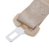 Maxbell Car Seat Belt Extenders Safety Buckle Extension Socket Connector A Beige