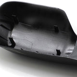 Maxbell 2pc Rear Mirror Cover Cap 51168238376 for BMW E46 E39 1998-2005 Black