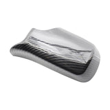Maxbell 2pc Rear Mirror Cover Cap 51168238376 for BMW E46 E39 1998-2005 Carbon Fiber