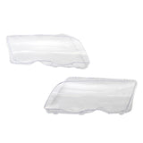 Maxbell L&R Headlight Lens Cover Fit for BMW E46 3-Series 330xi 4-Door 4DR 98-01