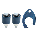 Maxbell Blue Chain Guide Slider Roller Set for Yamaha YFZ450 2004-2013 2HH221780000