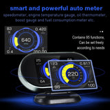Maxbell Car HUD Display Digital Displays Speed Projector for OBD II Enabled Vehicles