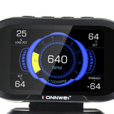Maxbell Car HUD Display Digital Displays Speed Projector for OBD II Enabled Vehicles