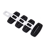 Maxbell Fashion Car Seat Safety Belt Buckle Seatbelt Clip Silencer Metal Tongue