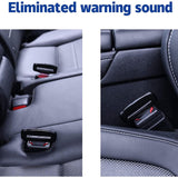 Maxbell Fashion Car Seat Safety Belt Buckle Seatbelt Clip Silencer Metal Tongue