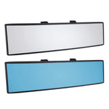 Maxbell 11.8" 300mm Universal Car Interior Anti Glare Rear View Mirror  clear