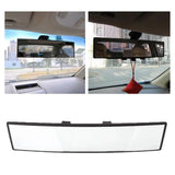 Maxbell 11.8" 300mm Universal Car Interior Anti Glare Rear View Mirror  clear