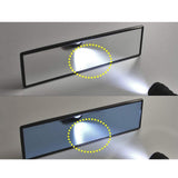 Maxbell 11.8" 300mm Universal Car Interior Anti Glare Rear View Mirror  blue