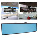 Maxbell 11.8" 300mm Universal Car Interior Anti Glare Rear View Mirror  blue