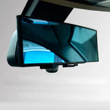 Maxbell 11.8" 300mm Universal Car Interior Anti Glare Rear View Mirror  blue