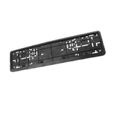Maxbell New Vehicle License Plate Frame Back Front Fits EU Standard Cars Waterproof