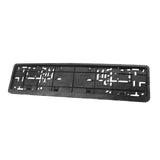 Maxbell New Vehicle License Plate Frame Back Front Fits EU Standard Cars Waterproof
