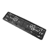 Maxbell New Vehicle License Plate Frame Back Front Fits EU Standard Cars Waterproof