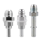 Maxbell Oil End Fitting Adaptor Precision Machining Silver Anode Surface  AN6 5 16
