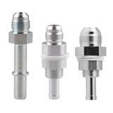 Maxbell Oil End Fitting Adaptor Precision Machining Silver Anode Surface  AN6 5 16
