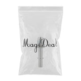 Maxbell Oil End Fitting Adaptor Precision Machining Silver Anode Surface AN6 3 8
