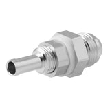Maxbell Oil End Fitting Adaptor Precision Machining Silver Anode Surface AN8 3 8