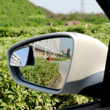 Maxbell Rear View HD Glass Car Blind Spot Mirrors for SUV Trucks Fan White