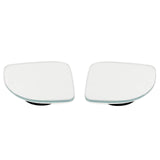 Maxbell Rear View HD Glass Car Blind Spot Mirrors for SUV Trucks Fan White