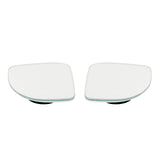 Maxbell Rear View HD Glass Car Blind Spot Mirrors for SUV Trucks Fan White