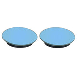 Maxbell Rear View HD Glass Car Blind Spot Mirrors for SUV Trucks Round Blue