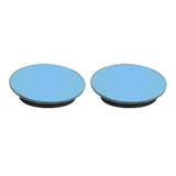 Maxbell Rear View HD Glass Car Blind Spot Mirrors for SUV Trucks Round Blue