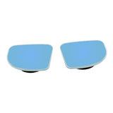 Maxbell Rear View HD Glass Car Blind Spot Mirrors for SUV Trucks Fan Blue