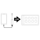 Maxbell HD Car Auto USB Car Play Dongle for Android GPS Auto Black Wired