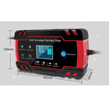 Maxbell Auto Smart Battery Charger Maintainer 12V 8A 24V 4A Fast Charging for Car