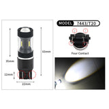 Maxbell Automobiles Car Reverse Tail Light Lamp Super Bright 7743 Four Contact