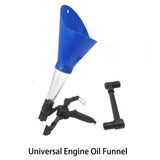 Maxbell Universal Automotive Car Engine Oil Funnel Kit Rapid Refilling Easy To Clean