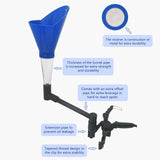 Maxbell Universal Automotive Car Engine Oil Funnel Kit Rapid Refilling Easy To Clean