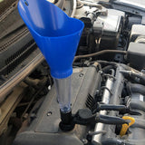 Maxbell Universal Automotive Car Engine Oil Funnel Kit Rapid Refilling Easy To Clean