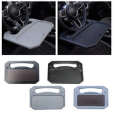 Maxbell Portable Truck Auto Car Steering Wheel Tray Desk Mount Stand Black 01