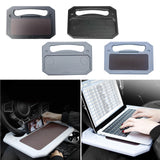 Maxbell Portable Truck Auto Car Steering Wheel Tray Desk Mount Stand Black 01
