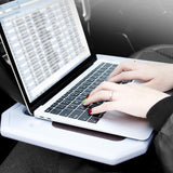Maxbell Portable Truck Auto Car Steering Wheel Tray Desk Mount Stand Black 02