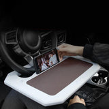 Maxbell Portable Truck Auto Car Steering Wheel Tray Desk Mount Stand Black 02