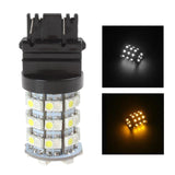 Maxbell T25 3157 3528 60SMD Dual Color Turn Signal Brake Running Light Replacement