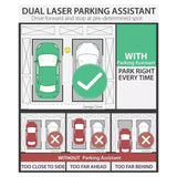Maxbell Upgrade Park Right Dual Laser Garage Parking Assist for Car SUV Safety Aid
