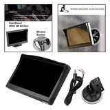 Maxbell 5" TFT LCD Screen Monitor For Car RearView Backup Camera Suction Cup Bracket