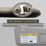 Maxbell Car Sun Visor Without Sunroof For Toyota Highlander 2012 2013 74320-48500-B0